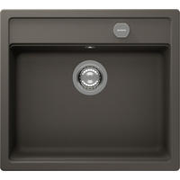 SPÜLE NEMN100AGAS  - Grau, Basics, Stein (57/29/51cm) - Schock