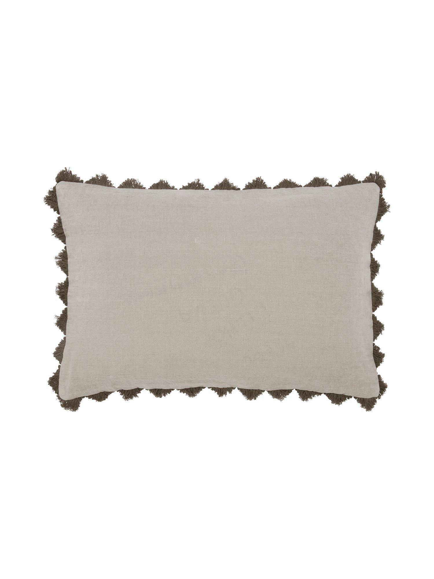 ZIERKISSEN  40/60 cm   - Braun, Basics, Textil (40/60cm)