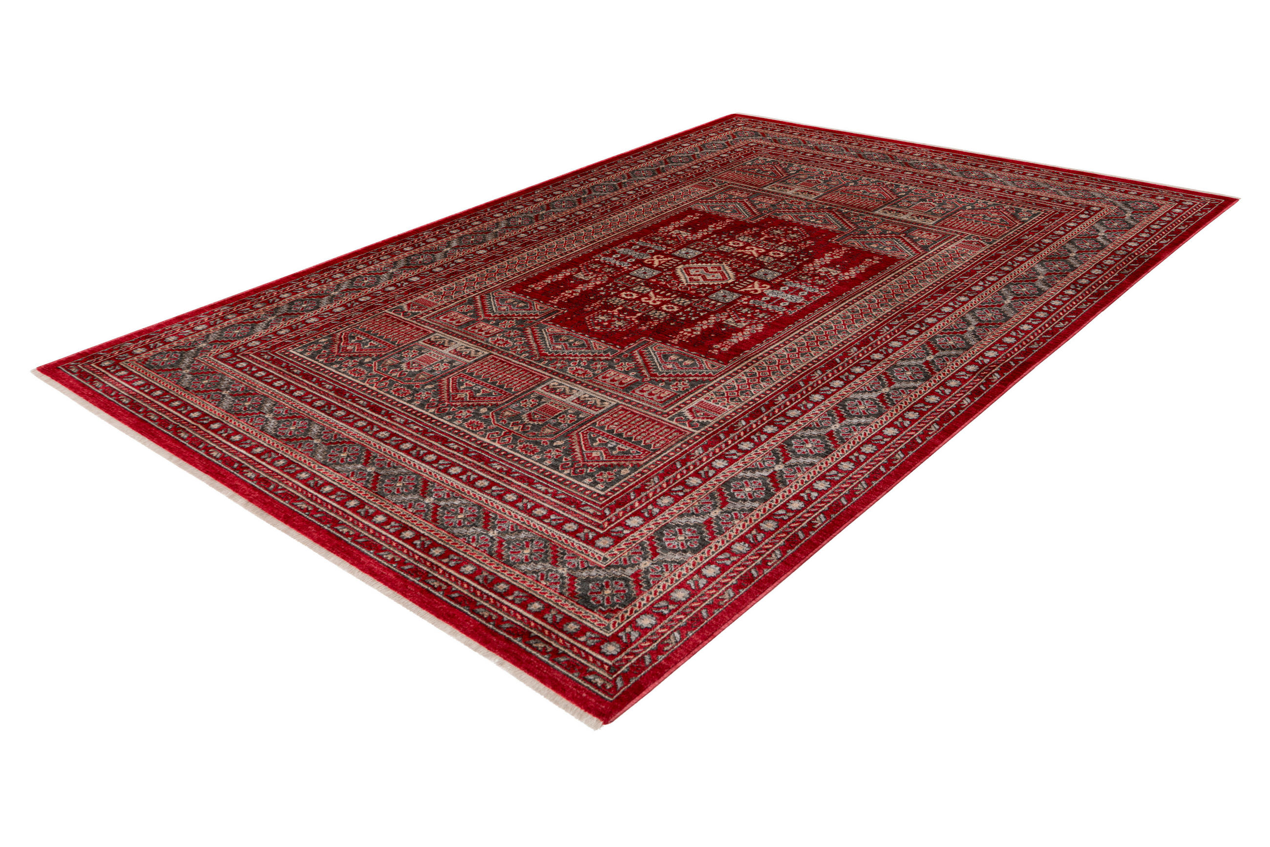 SZŐNYEG   - piros, Design, műanyag/textil (120/170cm)