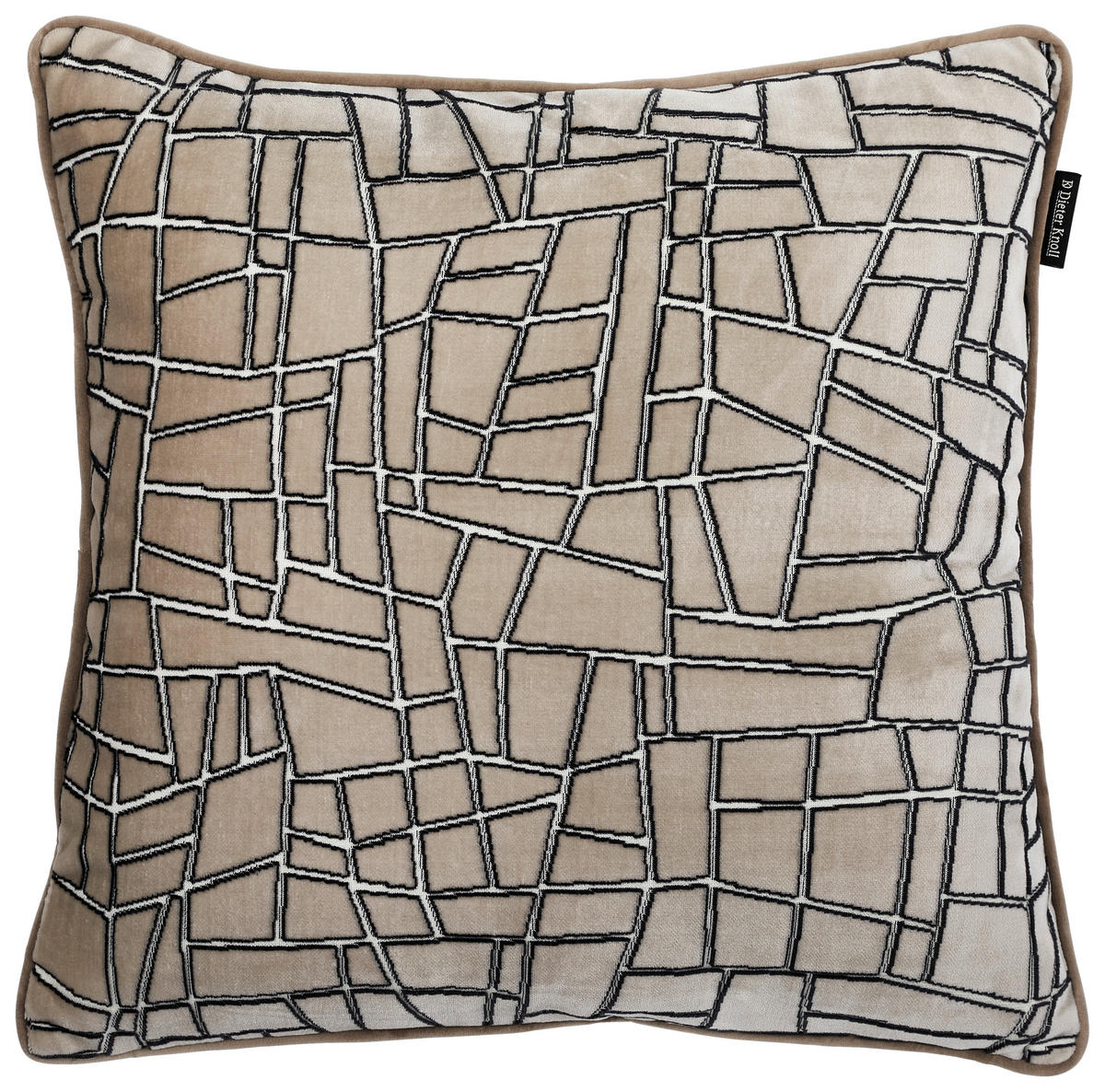 KISSENHÜLLE 45/45 cm  - Taupe, Textil (45/45cm) - Dieter Knoll
