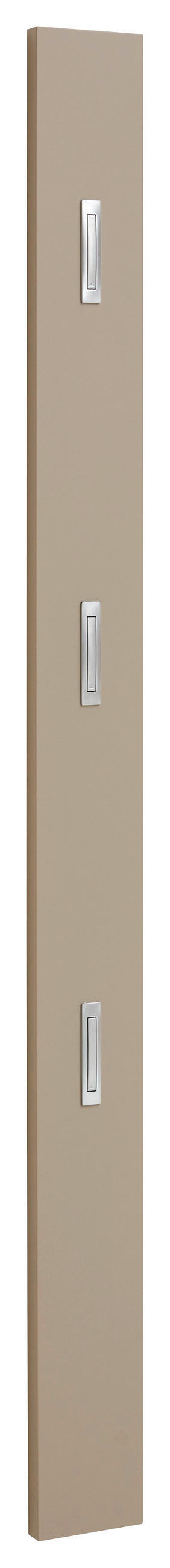 GARDEROBENPANEEL 14/170/3 cm  - Sandfarben, Design (14/170/3cm)
