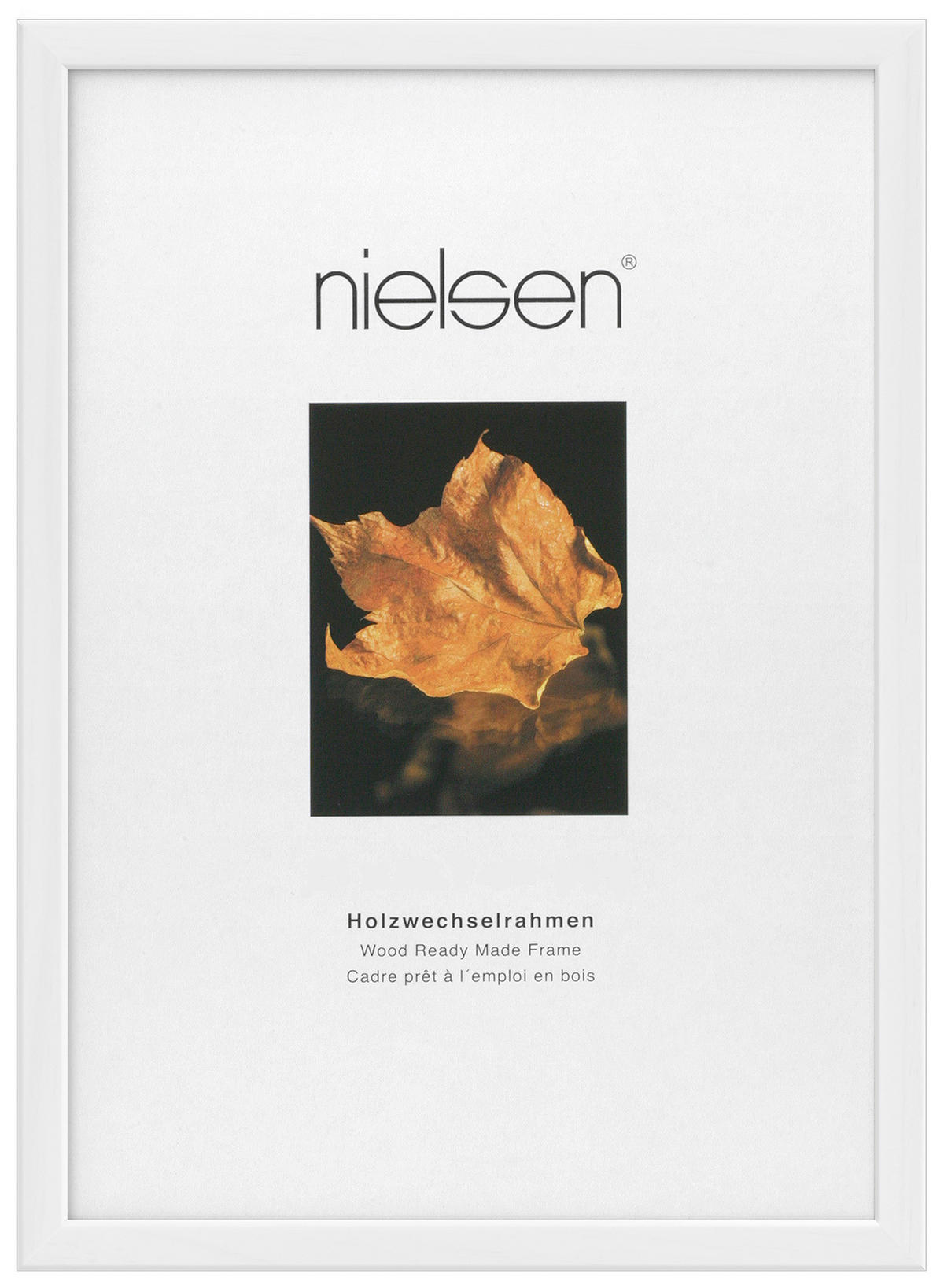 BILDERRAHMEN 20/26 cm  - Weiß, Basics, Holz (20/26cm) - Nielsen