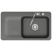 SPÜLE Juna 90 / 50140280  - Graphitfarben, Basics, Keramik (90/20/51cm) - Systemceram