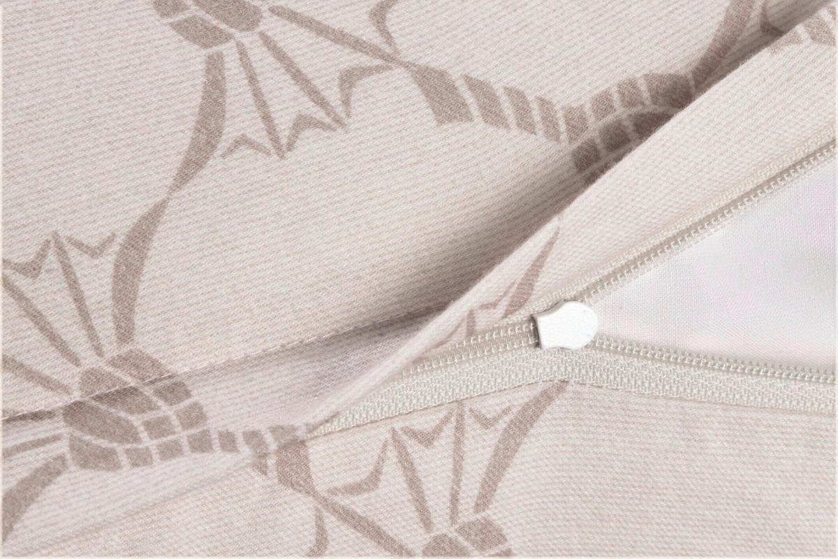 WENDEBETTWÄSCHE Soft Cornflower Flanell 200/200 cm  - Creme, Design, Textil (200/200cm) - Joop!