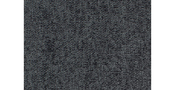 ECKSOFA in Flachgewebe Dunkelgrau  - Dunkelgrau/Silberfarben, Design, Textil/Metall (244/167cm) - Cantus