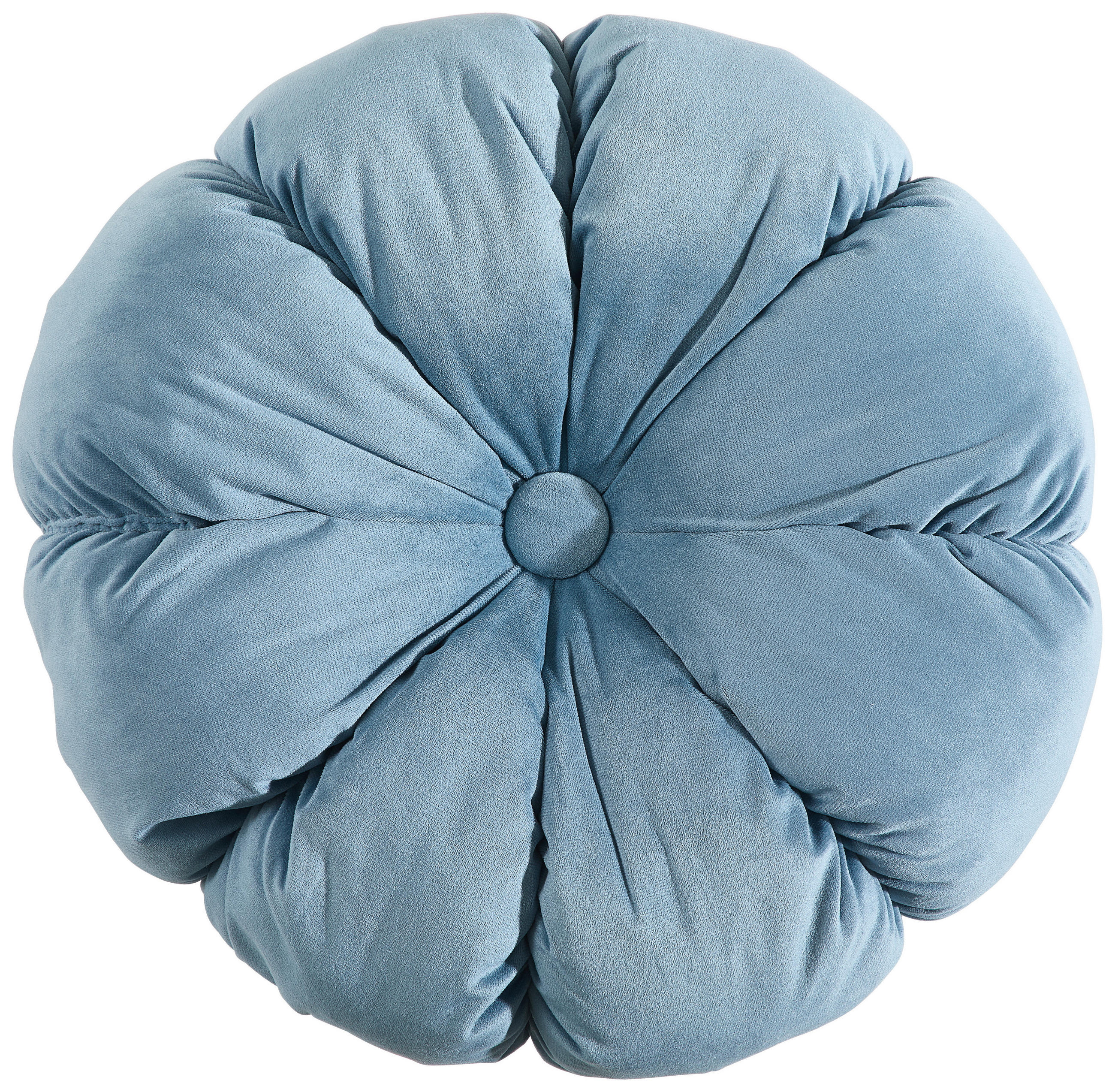 ZIERKISSEN 40 cm  - Hellblau, Textil (40cm) - Novel