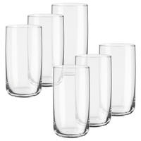GLÄSERSET Iconic 6-teilig  - Transparent, Trend, Glas (365ml) - Mäser