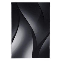 WEBTEPPICH 280/370 cm Plus Schwarz  - Schwarz, Basics, Textil (280/370cm) - Novel