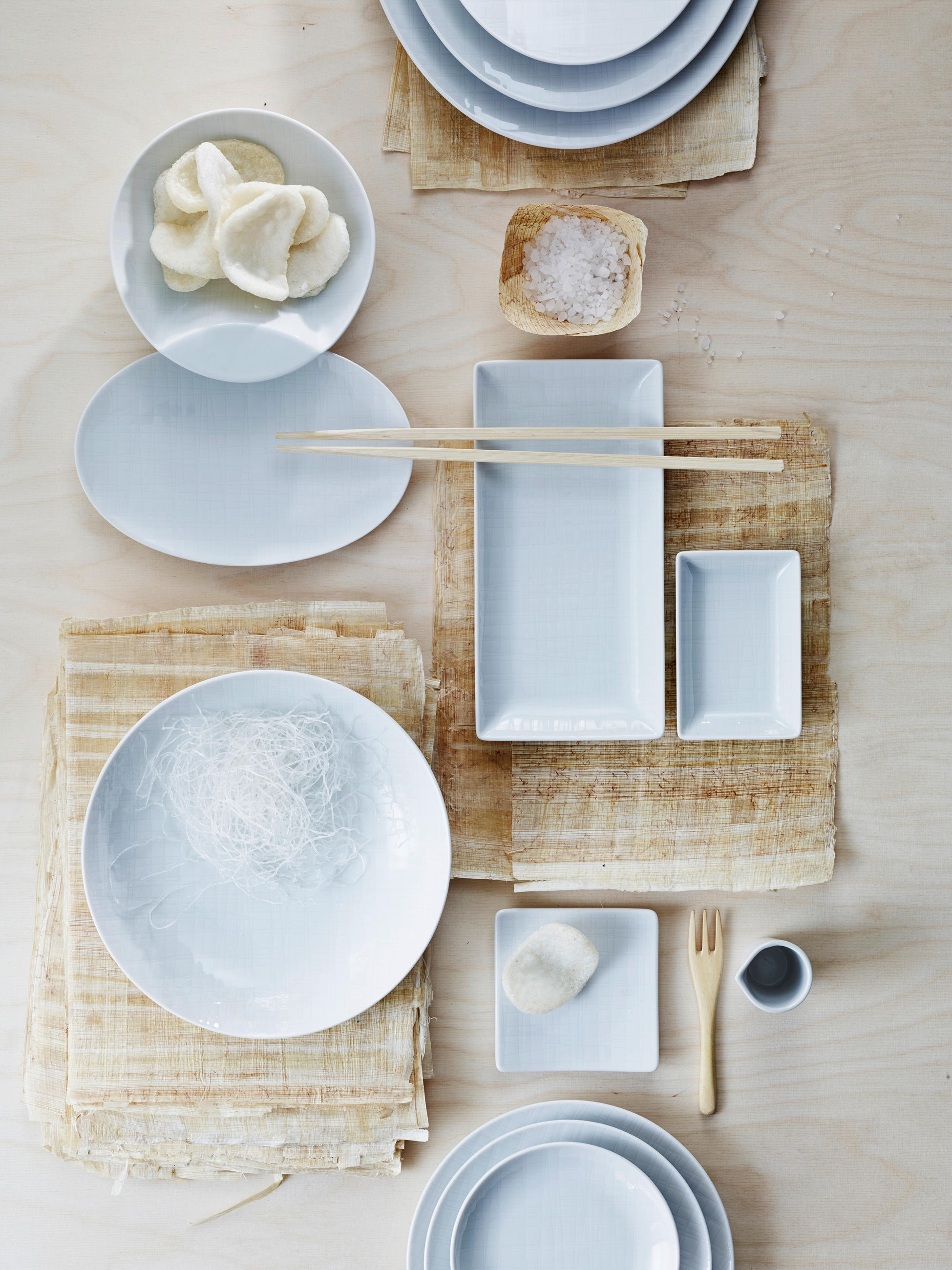 SUPPENTELLER Weiß Porzellan Mesh - Weiß, Basics, Keramik (21cm) - Rosenthal