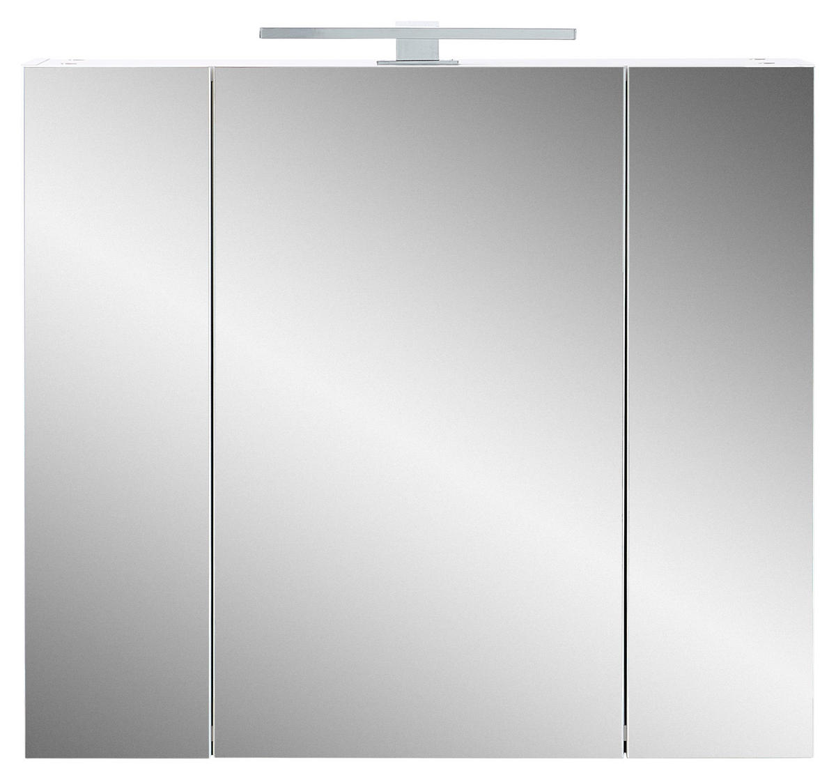 BADEZIMMER 3-teilig  in 129 cm  - Eichefarben/Schwarz, MODERN, Holzwerkstoff/Kunststoff (129cm) - Germania