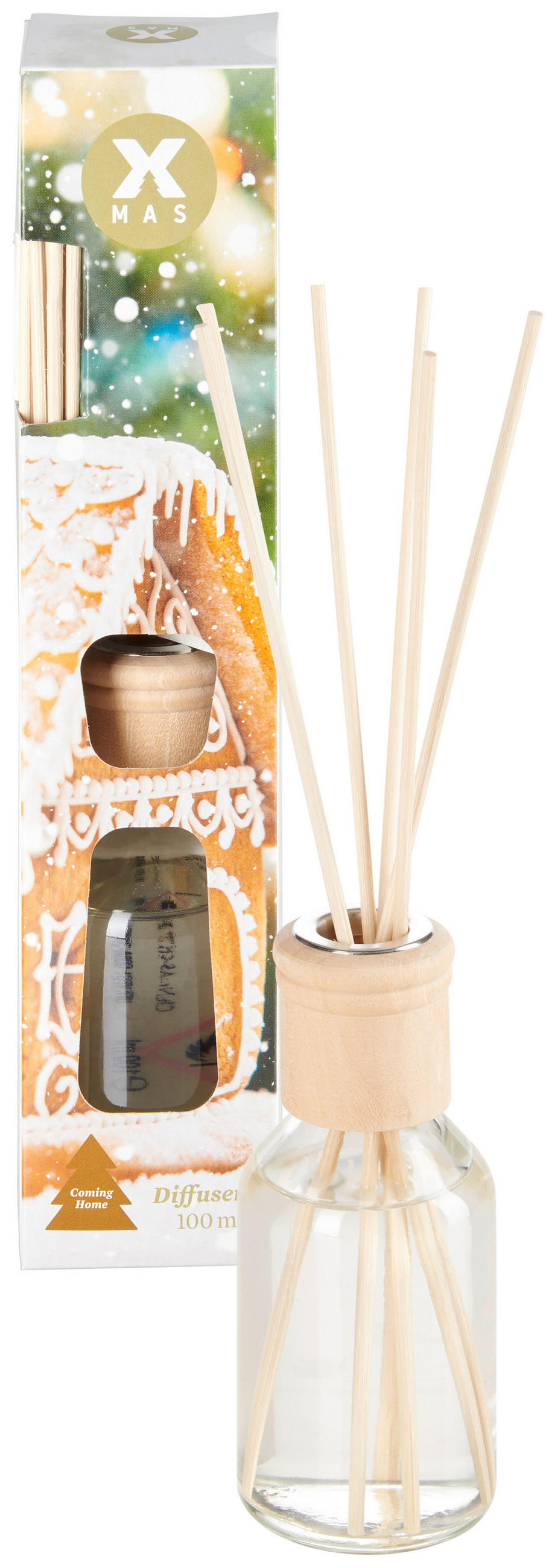ARÓMA DIFUZÉR vanilka, škorica, karamel, marcipán, 100 ml - prírodná farba, Trend (100ml) - X-Mas