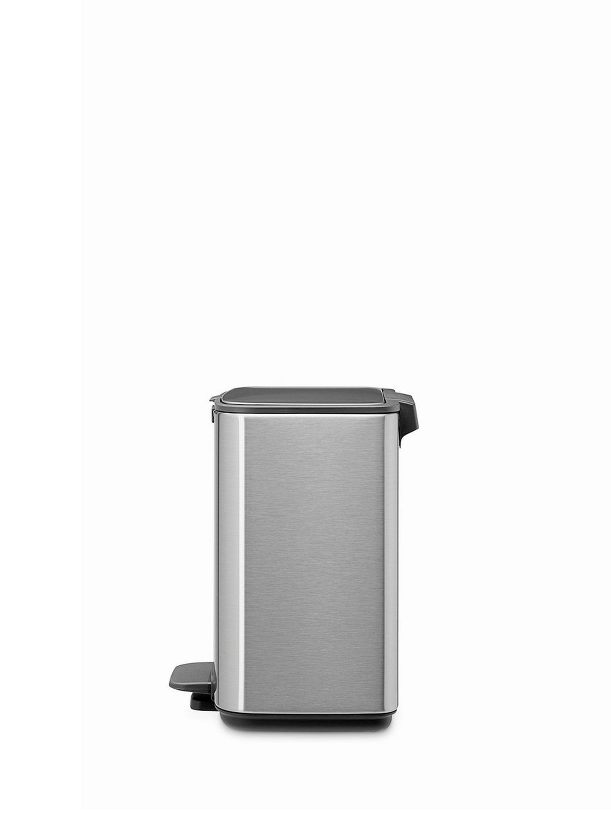 KANTA SA PAPUČICOM  4 l   - boja nerđajućeg čelika/antracit, Konvencionalno, metal/plastika (20/26,8/20,5cm) - Brabantia