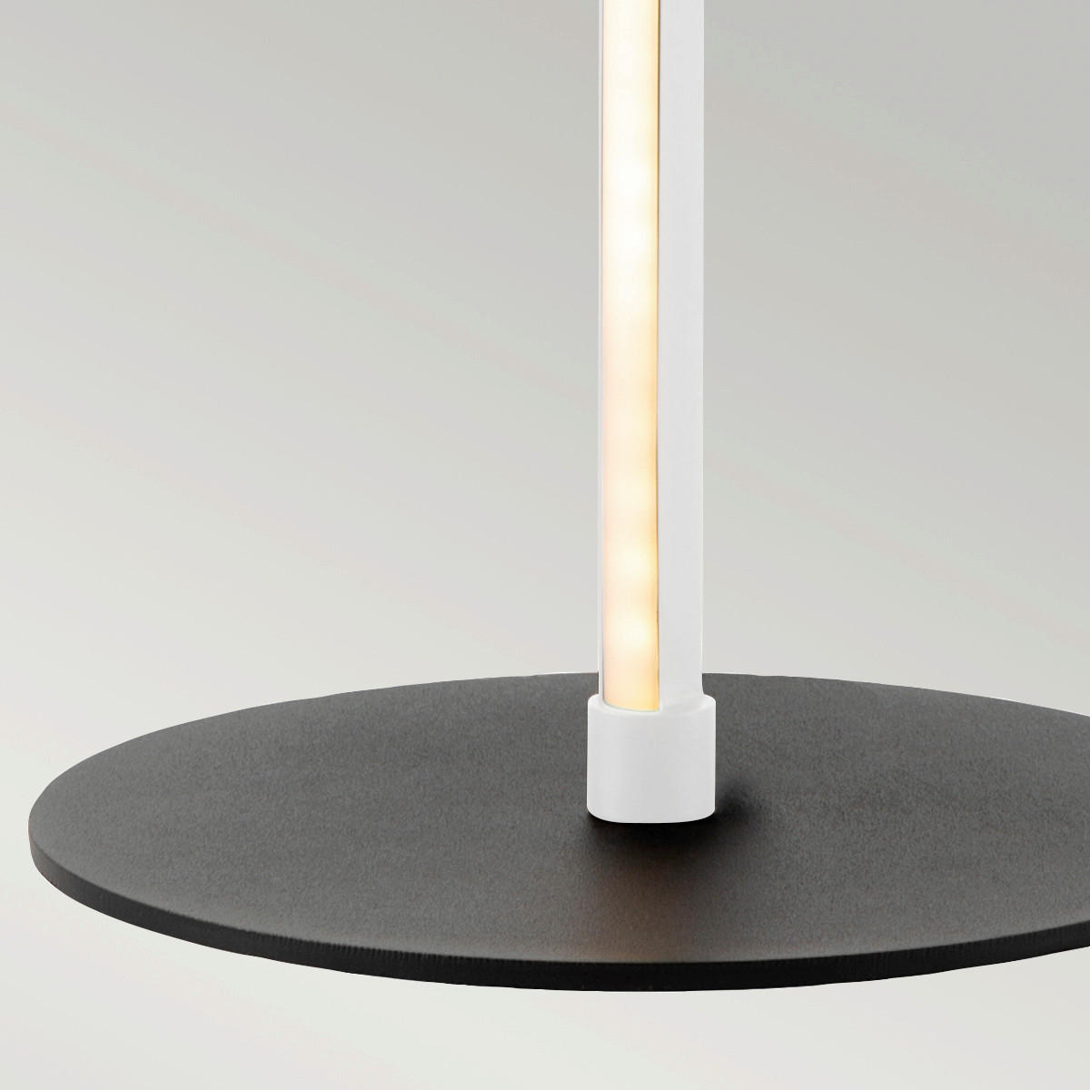 LED-TISCHLEUCHTE - Weiss, Trend, Kunststoff/Metall (15/50cm) - Elstead Lighting