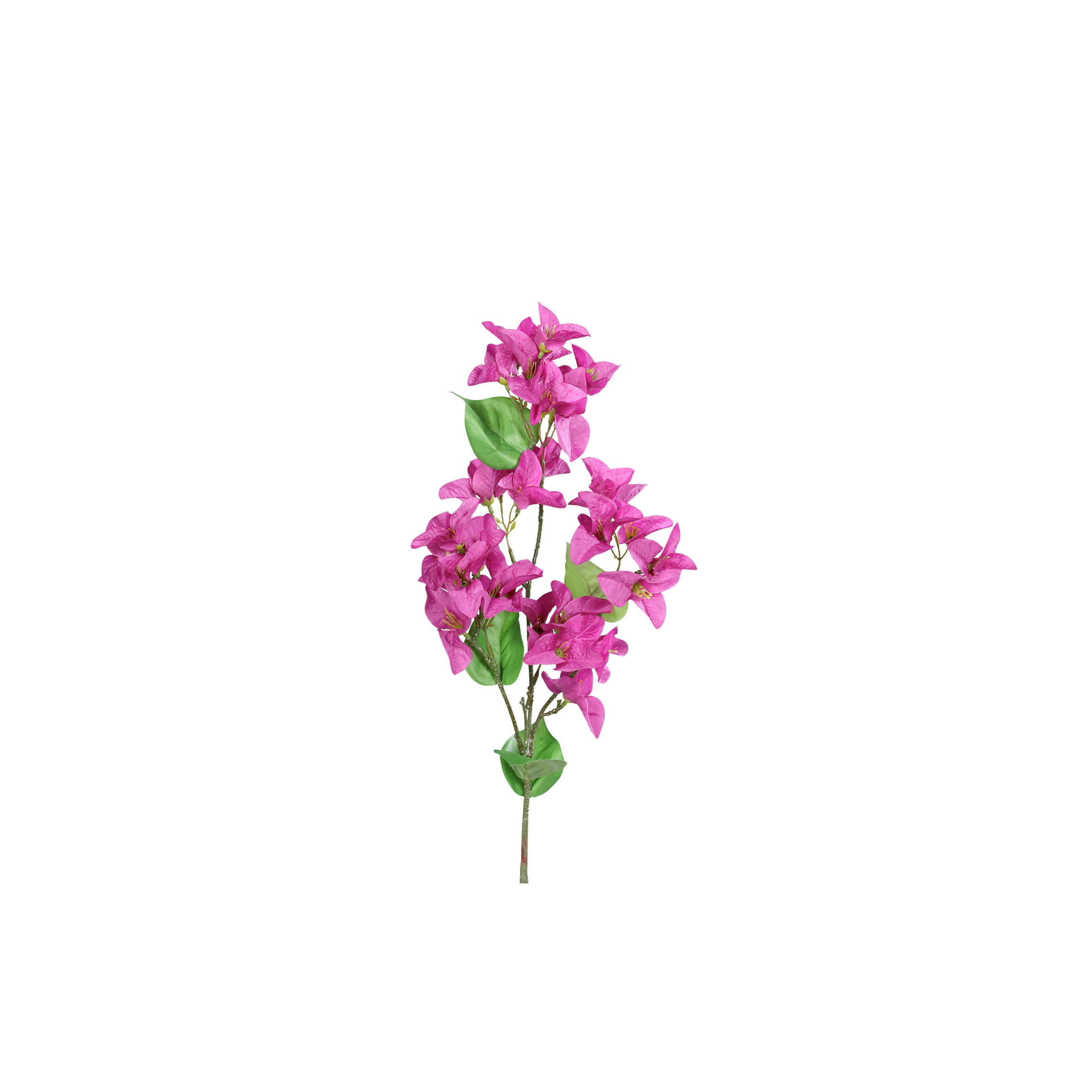 KUNSTBLUME - Violett/Grün, Basics, Kunststoff/Textil (72cm)