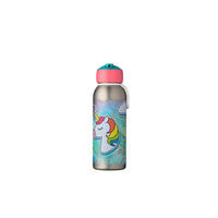 KINDERTRINKFLASCHE  - Türkis/Pink, Basics, Kunststoff/Metall (6,5/20,2/7,0cm) - Mepal