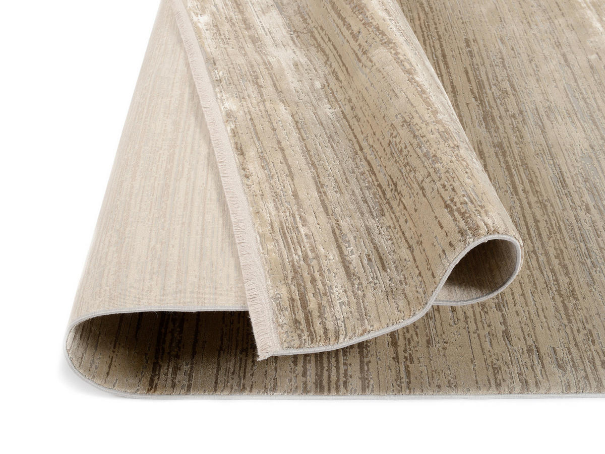 WEBTEPPICH 67/130 cm Brest Cappuccino  - Cappuccino, Design, Textil (67/130cm) - Dieter Knoll