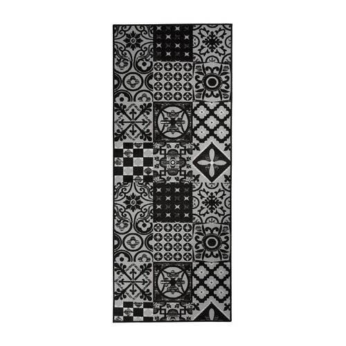 WEBTEPPICH 80/150 cm Schwarz  - Schwarz, Design, Kunststoff/Textil (80/150cm) - Novel