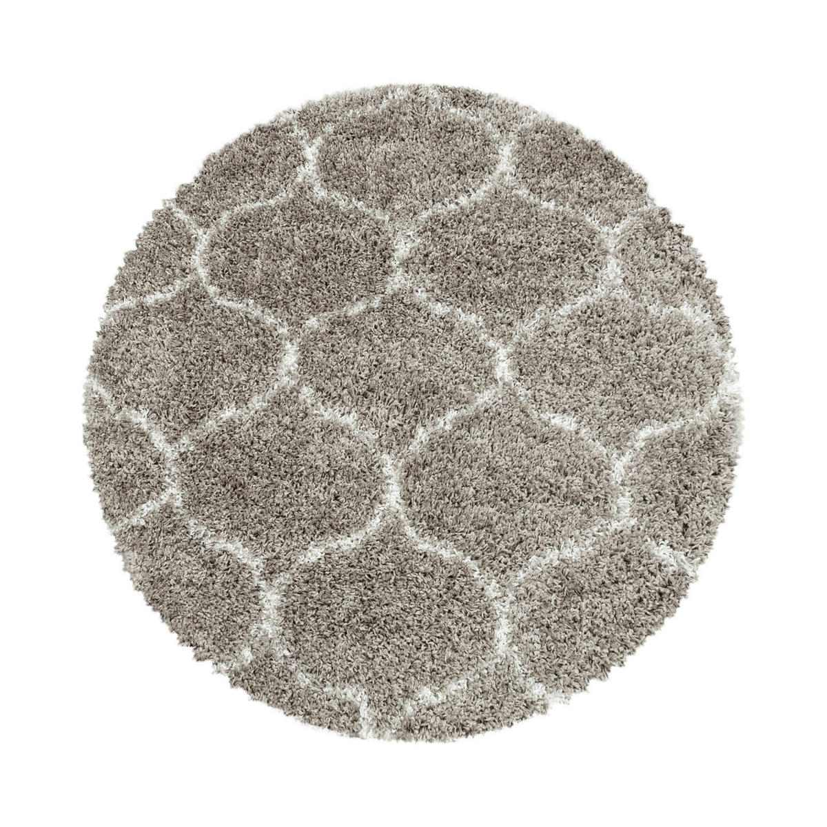 VÄVD MATTA 120 cm Salsa 3201 Beige  - beige, Design, textil (120cm)