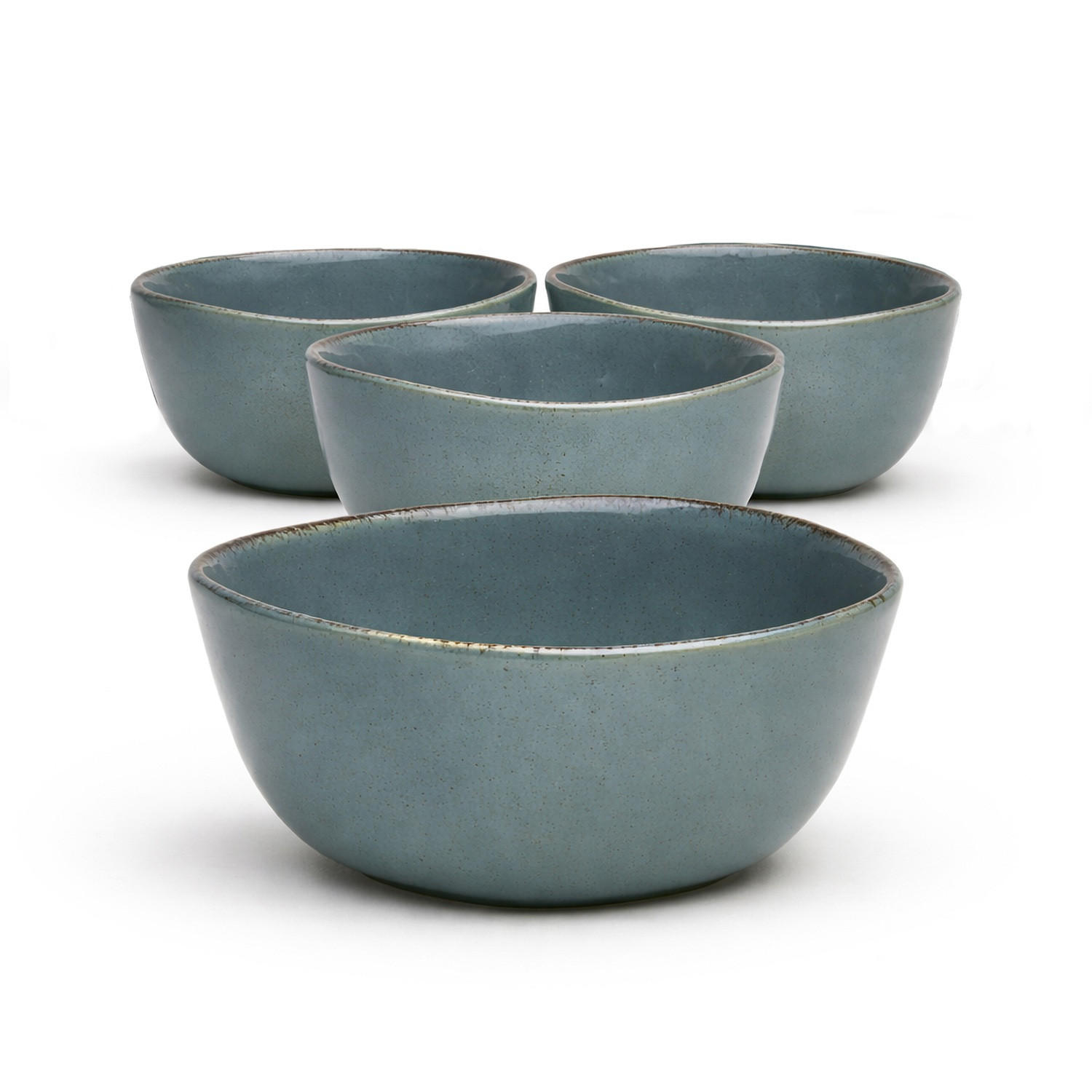 SCHÜSSELSET Urban 4-teilig  - Grau, Basics, Keramik (15/7cm) - Van Well