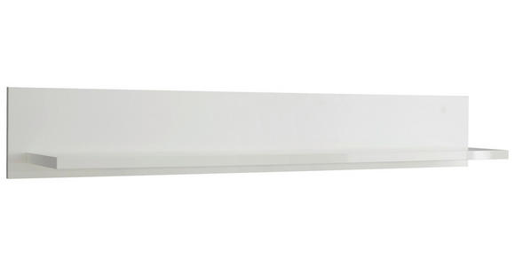 WANDBOARD 160/24/26 cm - Weiß, Design, Holzwerkstoff (160/24/26cm) - Xora