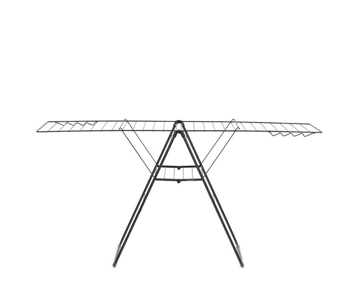 STANDTROCKNER  - Schwarz, Basics, Metall (59.2/98.4/5cm) - Brabantia