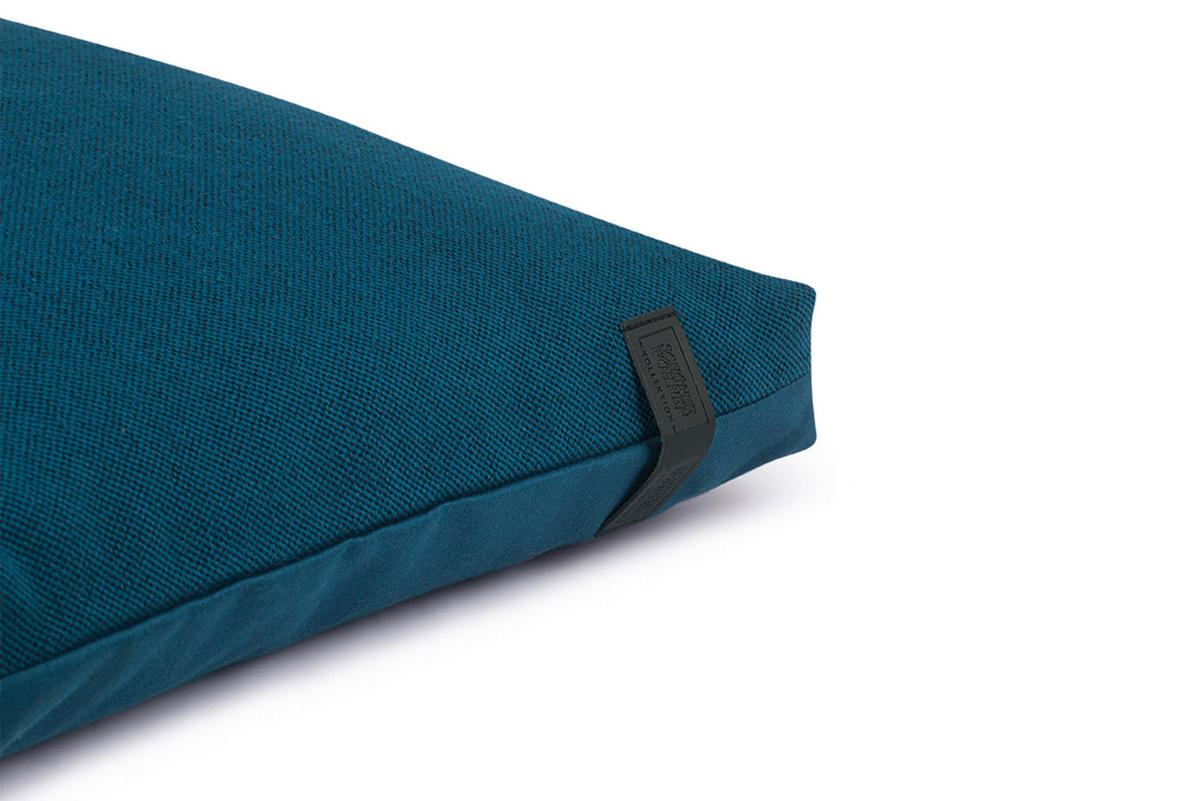KISSENHÜLLE SW-Solo 38/38 cm  - Blau/Dunkelblau, Basics, Textil (38/38cm) - Schöner Wohnen