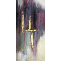 OLAJFESTMÉNY 40/85 cm  - többszínű, Design, faalapú anyag/textil (40/85cm) - Monee