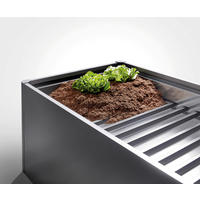 ZWISCHENBODEN - Dunkelgrau, Basics, Metall (98/3/100cm) - Biohort