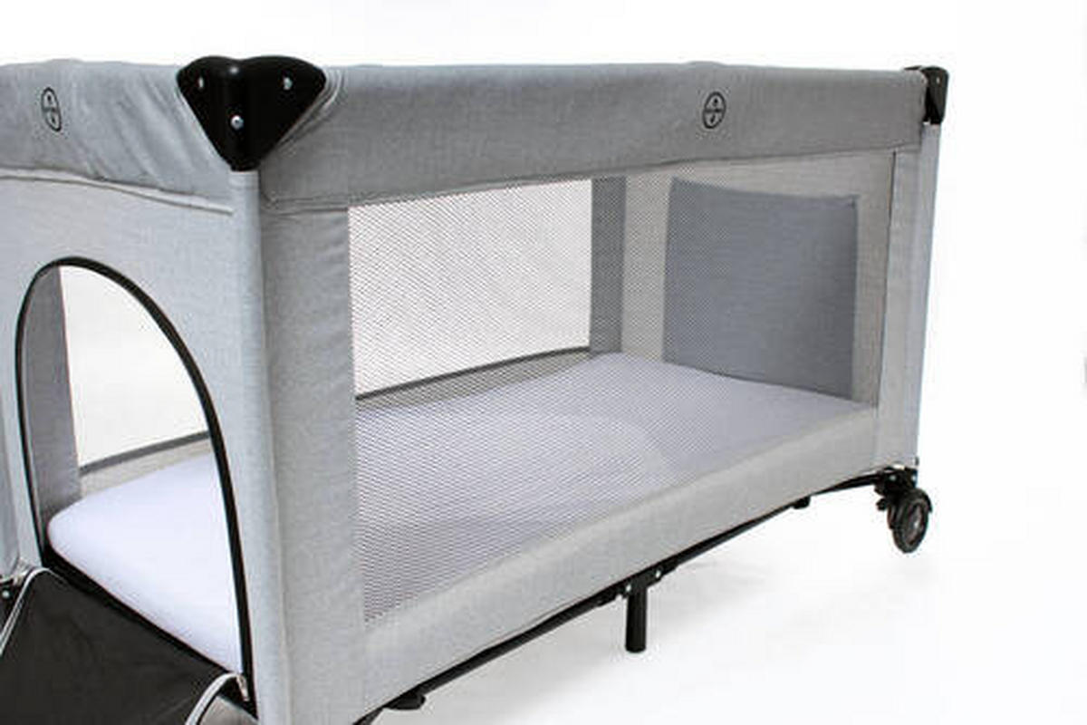 REISEBETTMATRATZE Kids Alm  - Weiß, Basics, Textil (120/60/5cm) - Osann