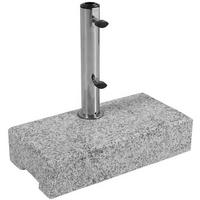 SONNENSCHIRMSTÄNDER - Beige/Grau, Basics, Stein/Metall (45/10/22cm) - Doppler