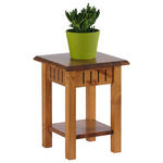 BLUMENTISCH Holz Kiefer vollmassiv  - Kieferfarben, LIFESTYLE, Holz (30/30/40cm) - Landscape