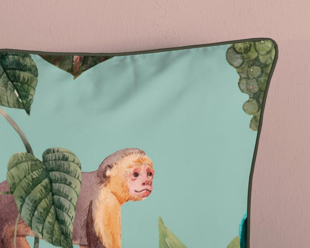 BETTWÄSCHE Descanso Satin 140/200 cm  - Jadegrün/Olivgrün, Trend, Textil (140/200cm)