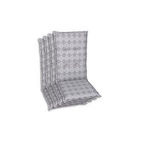 SESSELAUFLAGENSET Raute  - Grau, Basics, Textil (50/6/120cm)