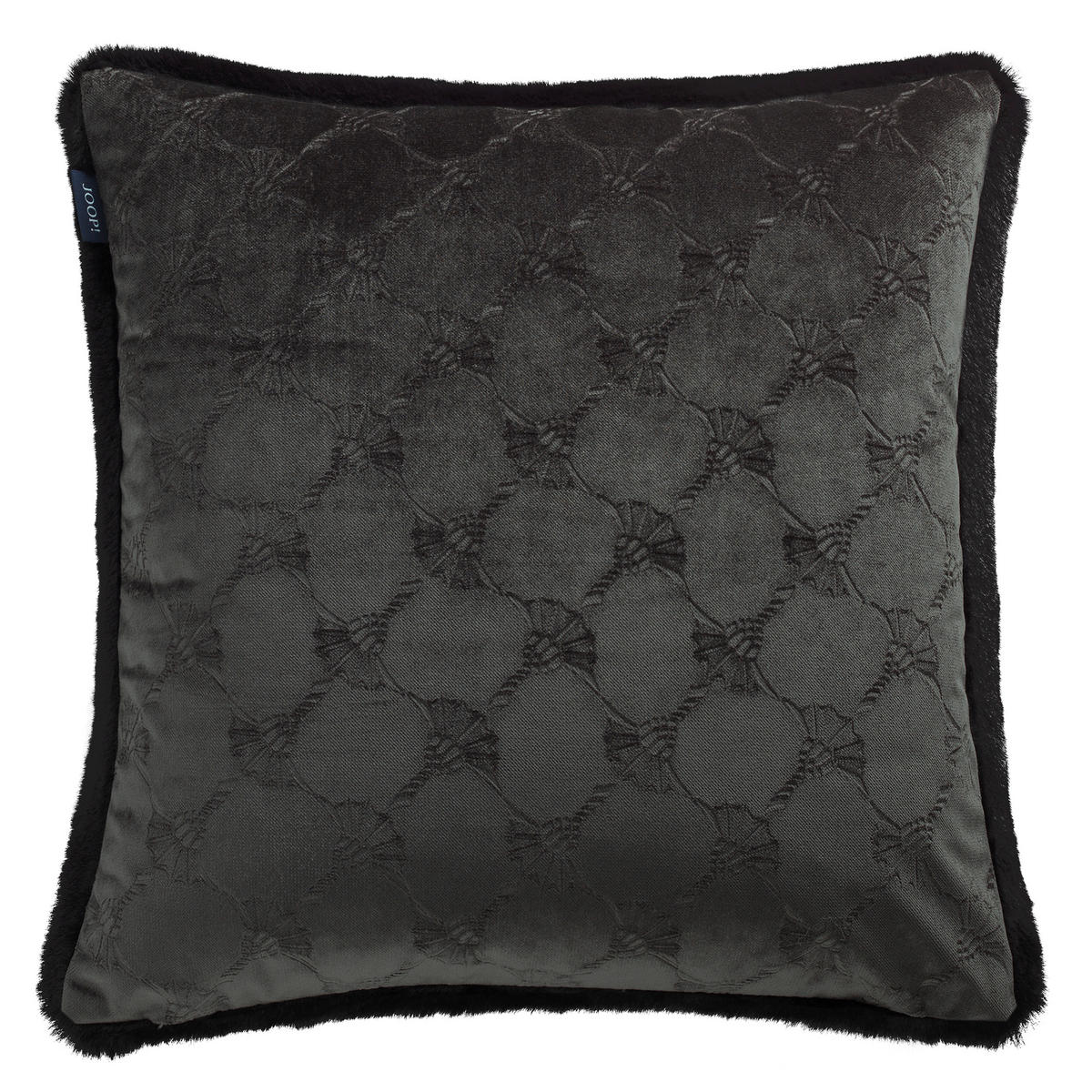 POTAH NA POLŠTÁŘ  45/45 cm - černá, Basics, textil (45/45cm) - Joop!