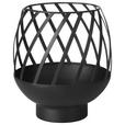 WINDLICHT - Schwarz, Design, Metall (18,5/21cm) - Ambia Home