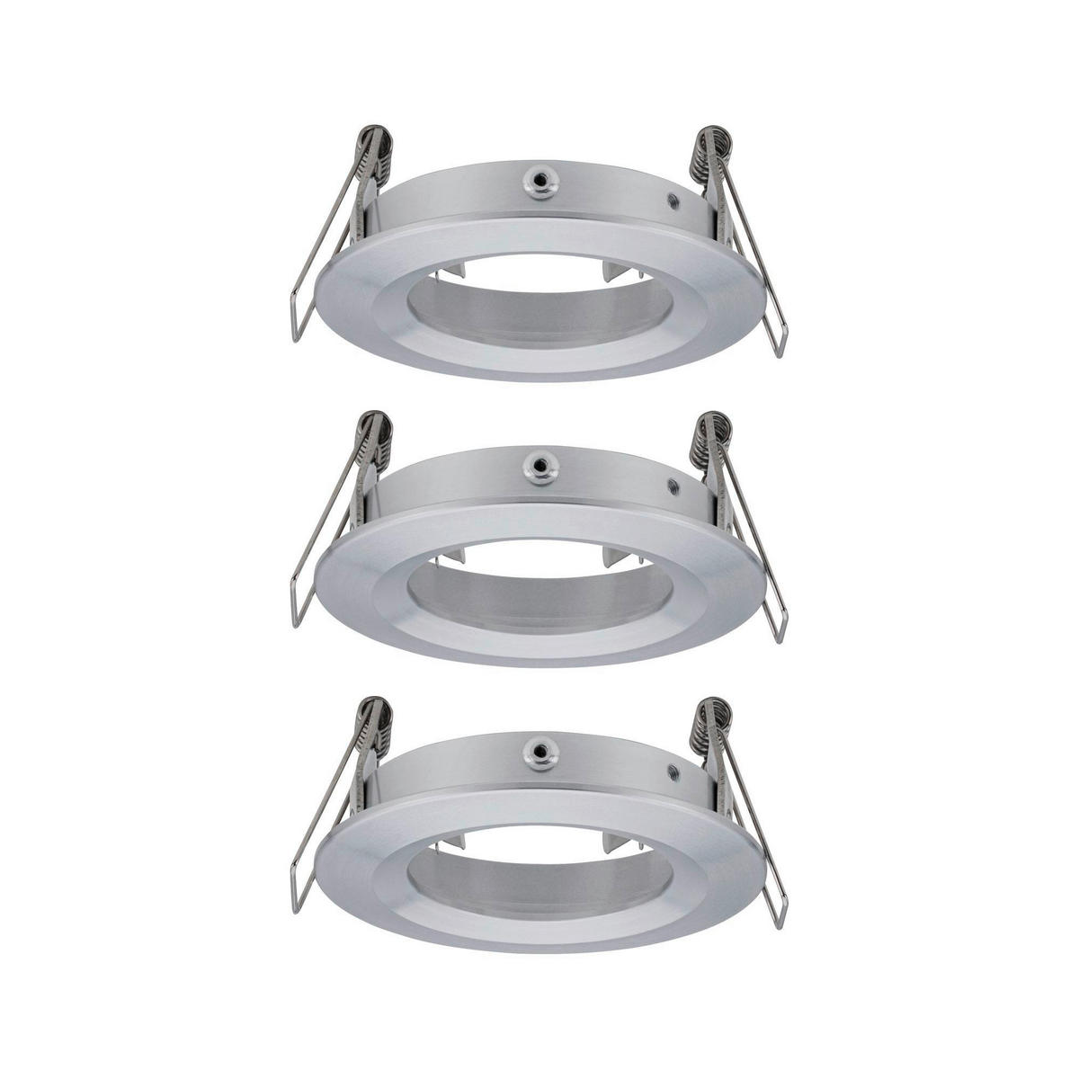 DECKENLEUCHTE   8,4 cm   - Alufarben, Basics, Metall (8,4cm) - Paulmann