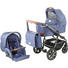 KINDERWAGENSET SENSATION - Blau, KONVENTIONELL, Textil/Metall (87-104/58/87-124cm) - Jimmylee KINDERWAGENSET SENSATION - Blau, KONVENTIONELL, Textil/Metall (87-104/58/87-124cm) - Jimmylee