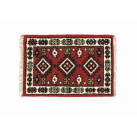 Covor Oriental  Indo Rajpur Super -TOP-  - bej/roșu, Lifestyle, textil (40/60cm) - Cazaris