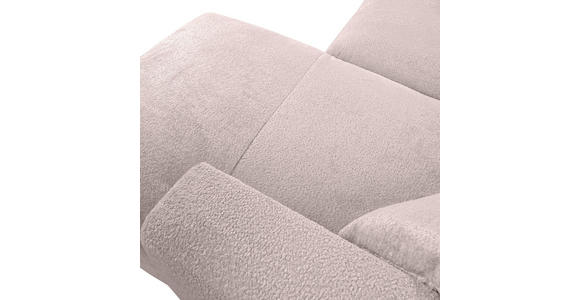 WOHNLANDSCHAFT  in Chenille Rosa  - Schwarz/Rosa, MODERN, Kunststoff/Textil (225/356/178cm) - Carryhome