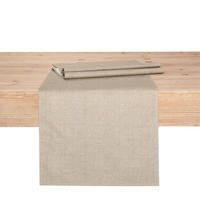 TISCHLÄUFER Oslo Textil Sandfarben 40/140 cm  - Sandfarben, Basics, Textil (40/140cm) - Peyer Syntex