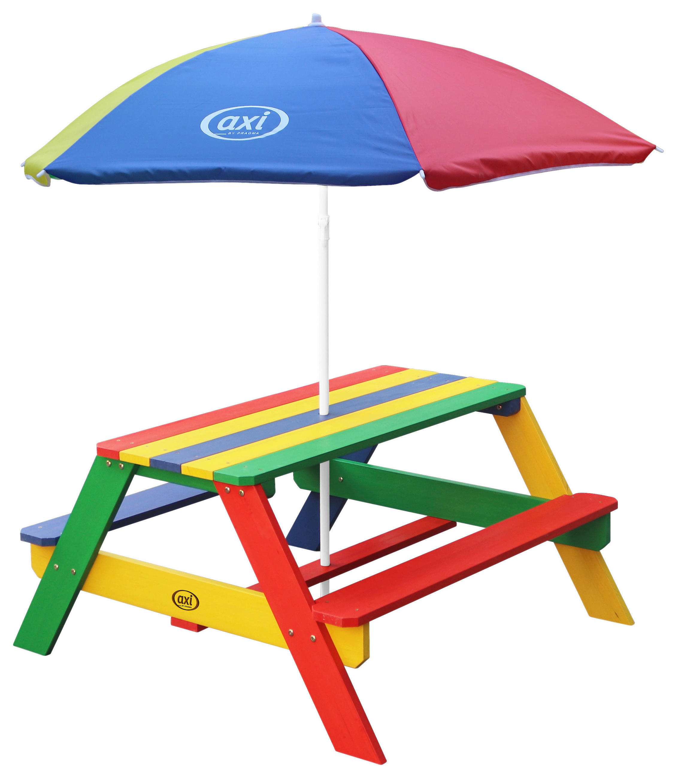 KINDER-GARTENSET Holz  - Multicolor, KONVENTIONELL, Holz (97,7/48,7/95cm) - Ambia Garden