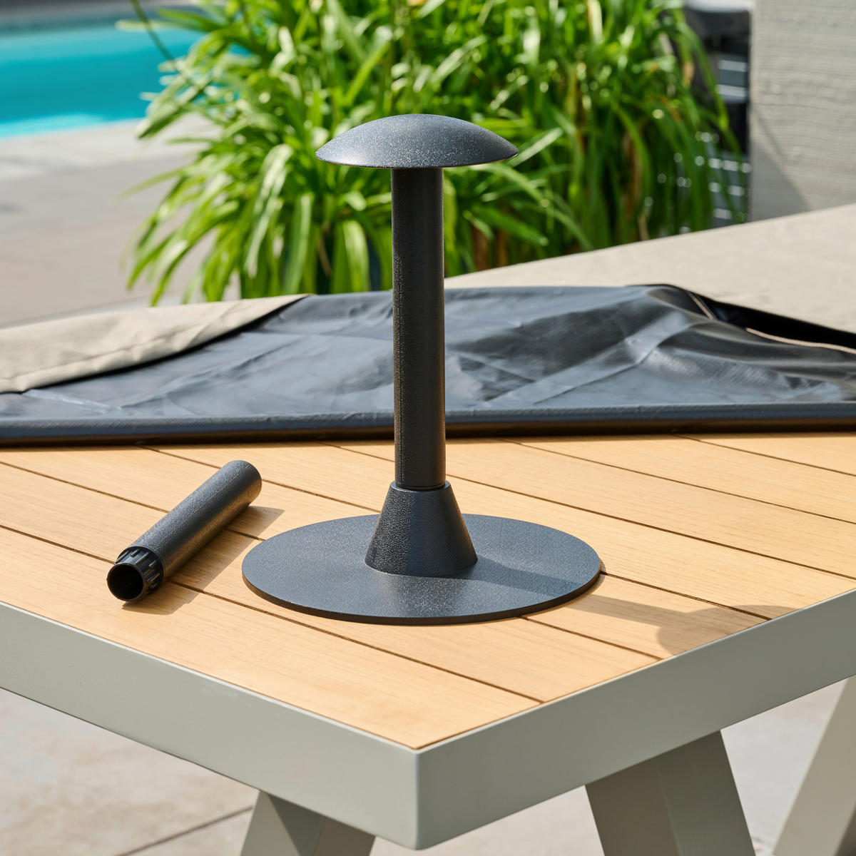 SCHUTZHÜLLE 20/50/12 cm  - Anthrazit, MODERN, Kunststoff (20/50/12cm) - Siena Garden