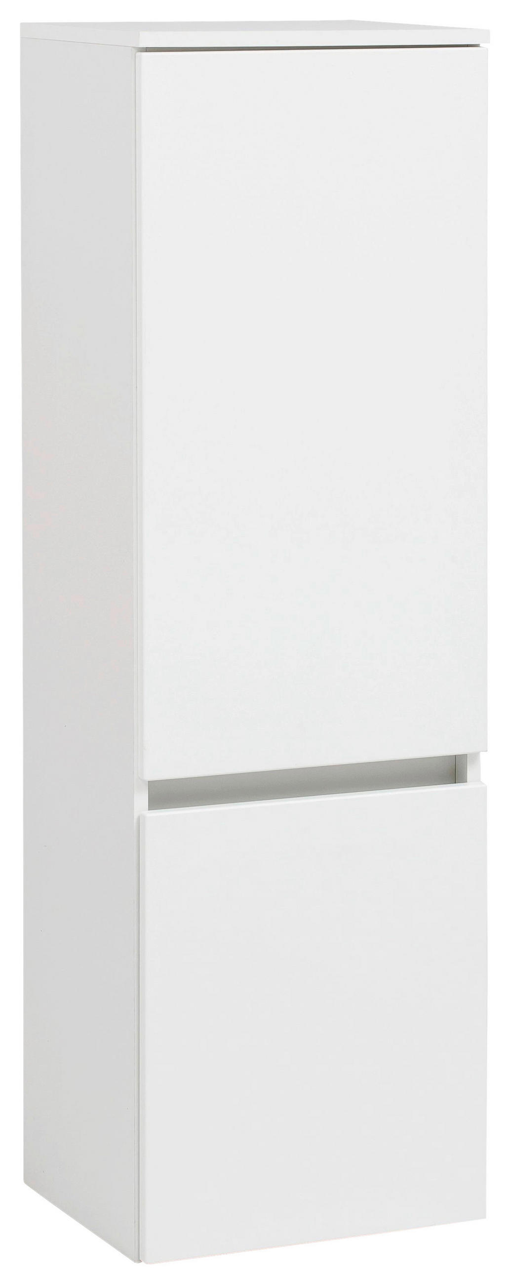 MIDISCHRANK 40/130/35 cm  - Silberfarben/Weiß, KONVENTIONELL, Holzwerkstoff/Kunststoff (40/130/35cm) - Held