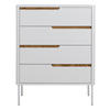 KOMMODE SWITCH  in 80/102/45 cm  - Eichefarben/Weiß, Design, Holz/Holzwerkstoff (80/102/45cm)