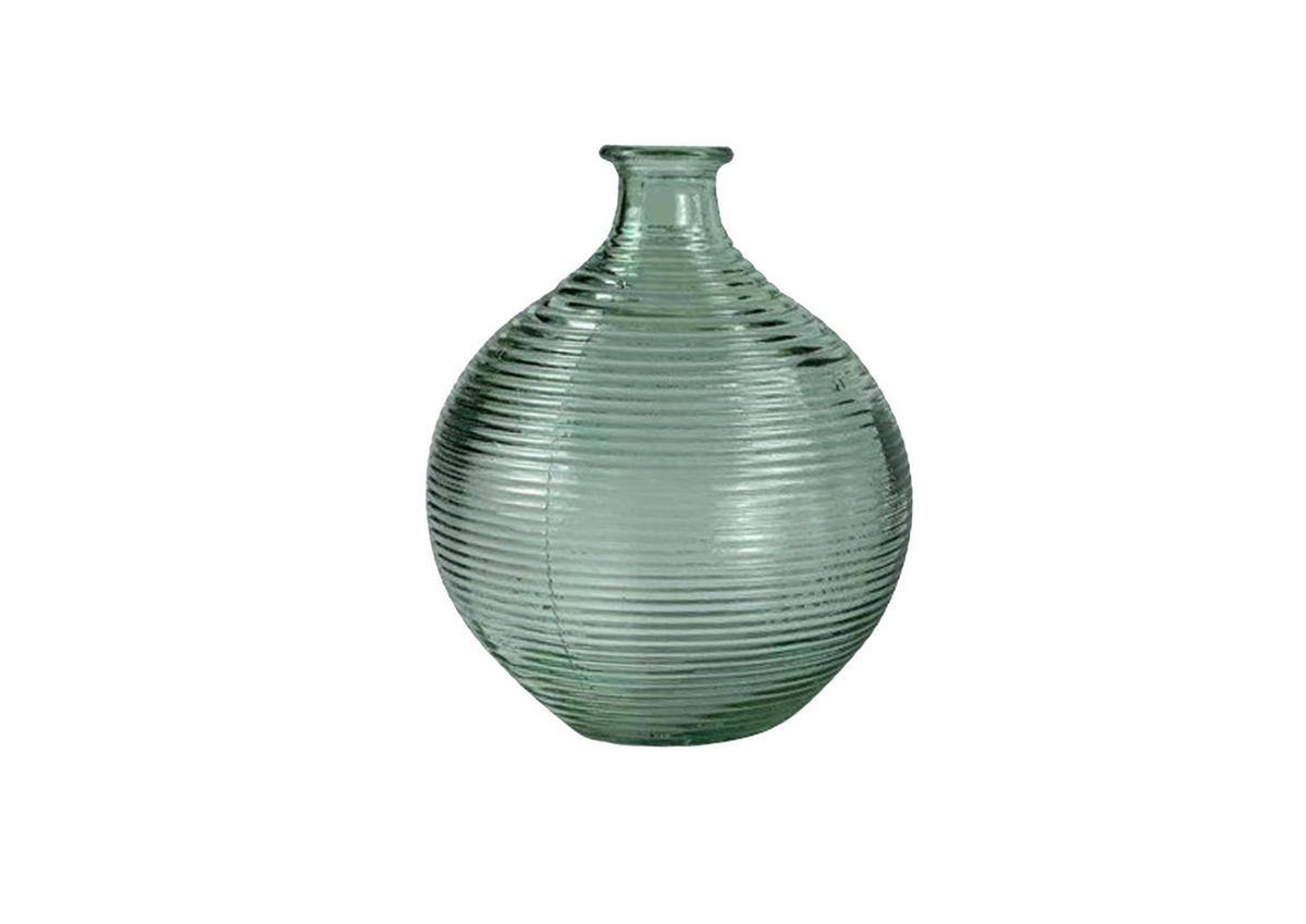 VAZĂ 20 cm  - verde, Lifestyle, sticlă (16,5/20cm)
