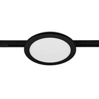 DECKENLEUCHTE  26,0/2,7 cm    - Schwarz, Basics, Kunststoff (26,0/2,7cm) - Trio Leuchten