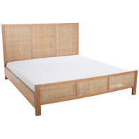 BETT Akazie massiv, Hartholz 180/200 cm Akaziefarben  - Akaziefarben, Trend, Holz (180/200cm) - Livetastic