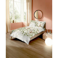 POSTELJNINA Eichkätzchen 140/200 cm bombažni flanel olivno zelena   - olivno zelena , Konvencionalno, tekstil (140/200cm) - Kaeppel