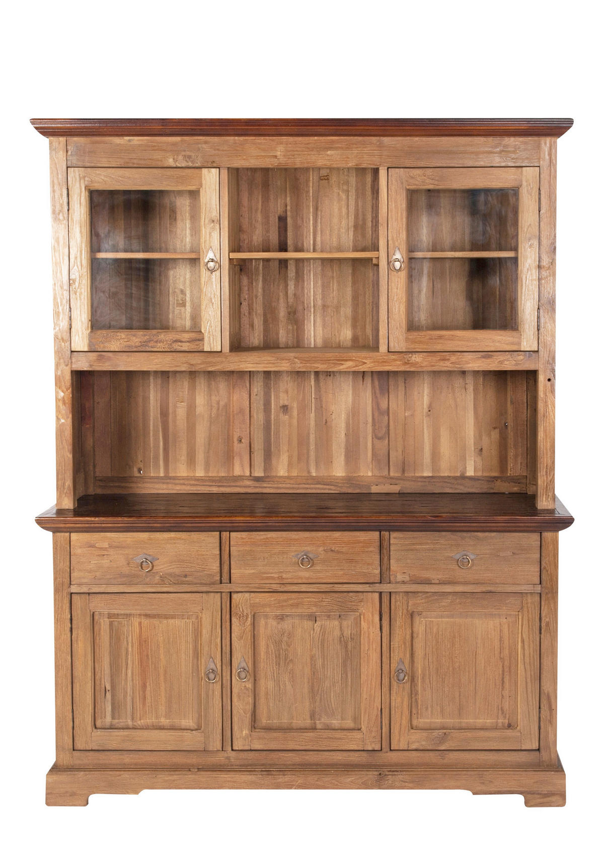 SIDEBOARD  148/83,50/44 cm 3 Schublade(n)  - Messingfarben/Naturfarben, Design, Holz/Metall (148/83,50/44cm) - MID.YOU