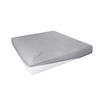 SPANNLEINTUCH 100/200 cm Jersey  - Grau, Basics, Textil (100/200cm)